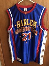 Official Harlem Globetrotters #21 Special K Blue Basketball jersey size Medium for sale  Alliance