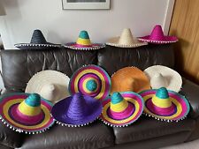 Mexican sombrero straw for sale  KINGSTON UPON THAMES