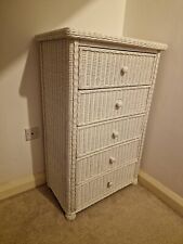 White rattan wicker for sale  LEICESTER