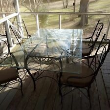glass patio 42 table for sale  Waverly Hall