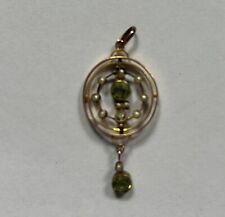 green pendant for sale  CLEVEDON