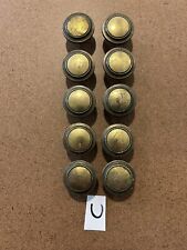 10 brass knobs for sale  Fullerton
