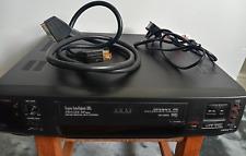 Grabadora de Video VHS estéreo de alta fidelidad AKAI VS-G855EK-N PRO GX4-HF HQ FUNCIONA segunda mano  Embacar hacia Mexico