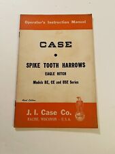 Case operator manual for sale  Bridgeville
