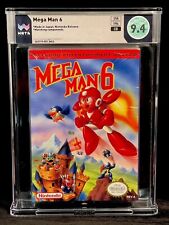 9.4 Mega Man 6 (Nintendo NES) WATA Graded CiB, 9.4 Box in Shrink ESTADO PERFEITO! CGC VGA comprar usado  Enviando para Brazil
