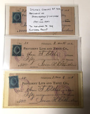 1880 signed checks for sale  Downingtown