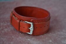Handmade leather cuff for sale  CORBY