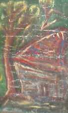 Antique expressionist oil for sale  Shipping to Canada