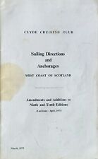 Sailing directions anchorages for sale  CHESTERFIELD