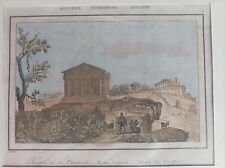 1840 antica incisione usato  Marano Di Napoli