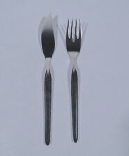 WMF Zürich Fischbesteck Messer Gabel 90er Silber L 20,3 cm poliert mehr  gebraucht kaufen  Nörvenich