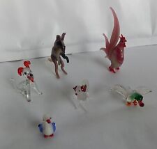 Art glass figurines for sale  WORCESTER