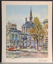 Pierre Eugene Cambier Limited Edition Serigraph "La Sainte... for sale  Shipping to South Africa