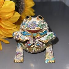 Vintage cloisonné frog for sale  Alton