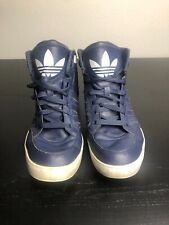 adidas Hard Court Hi II High top niebieskie białe buty trefoil męskie rozmiar 13 na sprzedaż  Wysyłka do Poland