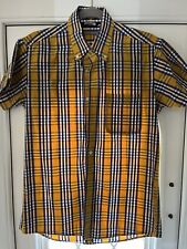 mens short sleeve check shirts for sale  KIDDERMINSTER