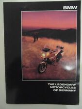 Bmw motorcycle brochure for sale  TAIN