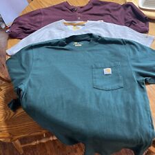 carhartt mens shirt lot medium  for sale  Monroe City