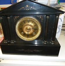 Antique slate clock for sale  SHEFFIELD