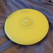 Reproductor de discos compactos portátil Sony CD Walkman amarillo D-EJ001 probado funciona segunda mano  Embacar hacia Argentina