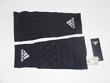 Lote de 2 mangas de compresión acolchadas a la rodilla Adidas Techfit para hombre M negras, usado segunda mano  Embacar hacia Argentina