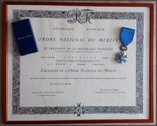Medaille ordre national d'occasion  Antibes