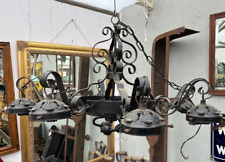 Antique Gothic Cast Iron Chandelier for sale  Shipping to South Africa