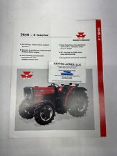 Usado, Folheto folha de especificações para trator Massey Ferguson 364S - 4 comprar usado  Enviando para Brazil