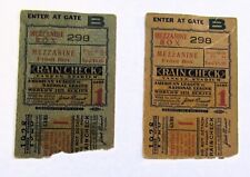 1928 series tickets for sale  Butler