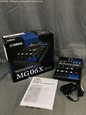 Artículo de caja abierta: consola de mezclas Yamaha MG06X segunda mano  Embacar hacia Argentina