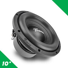 Subwoofer TPT-T1000-10 D4 Timpano 10" 1000 vatios potencia máxima doble 4 ohmios audio para automóvil segunda mano  Embacar hacia Argentina