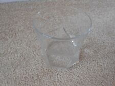 Glass tumbler small for sale  DURHAM