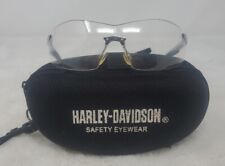 Óculos de segurança vintage Harley Davidson armação prata lente capa dura transparente 2006 comprar usado  Enviando para Brazil