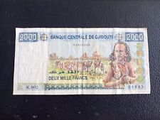 Billet djibouti 2000 d'occasion  Tournan-en-Brie