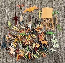 Lote de más de 115 juguetes de plástico para animales pequeños/medianos. Selva, muchos dinosaurios segunda mano  Embacar hacia Argentina