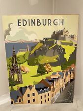 Edinburgh print picture for sale  NEWPORT