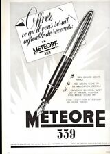 Publicite stylo meteore d'occasion  Baignes-Sainte-Radegonde