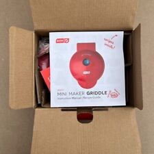 DASH Mini Electric Griddle - Red New (Open Box) for sale  Shipping to South Africa