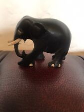 Vintage carved elephant for sale  MARKET RASEN