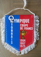 Fanion vintage Olympique Lyonnais d'occasion  Lalinde