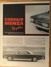 Corvair article 1962 for sale  Utica