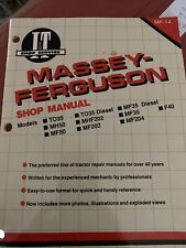 Massey ferguson manual for sale  SPALDING