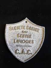 Plaque blason société d'occasion  Verquin