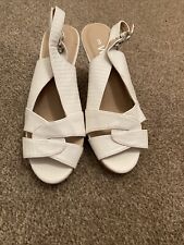 White sandal size for sale  ABERDARE