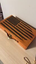 Engraved american flag for sale  New Castle