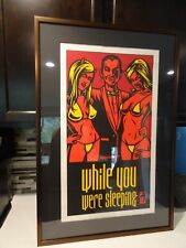 2000 OBEY SHEPARD FAIREY While You Were Sleeping PÔSTER SERIGRAFIA 30,75 X 18 comprar usado  Enviando para Brazil