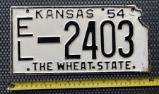 1954 kansas license for sale  The Plains