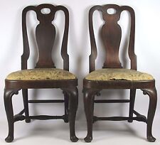 Pair chairs queen for sale  Shipping to Ireland