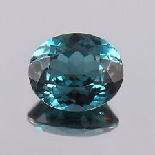 AAA 12x10 MM Natural Indicolite Blue Green Tourmaline Loose Oval Gemstone Cut for sale  Shipping to South Africa