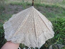 Ancienne ombrelle dentelle d'occasion  Le Péage-de-Roussillon